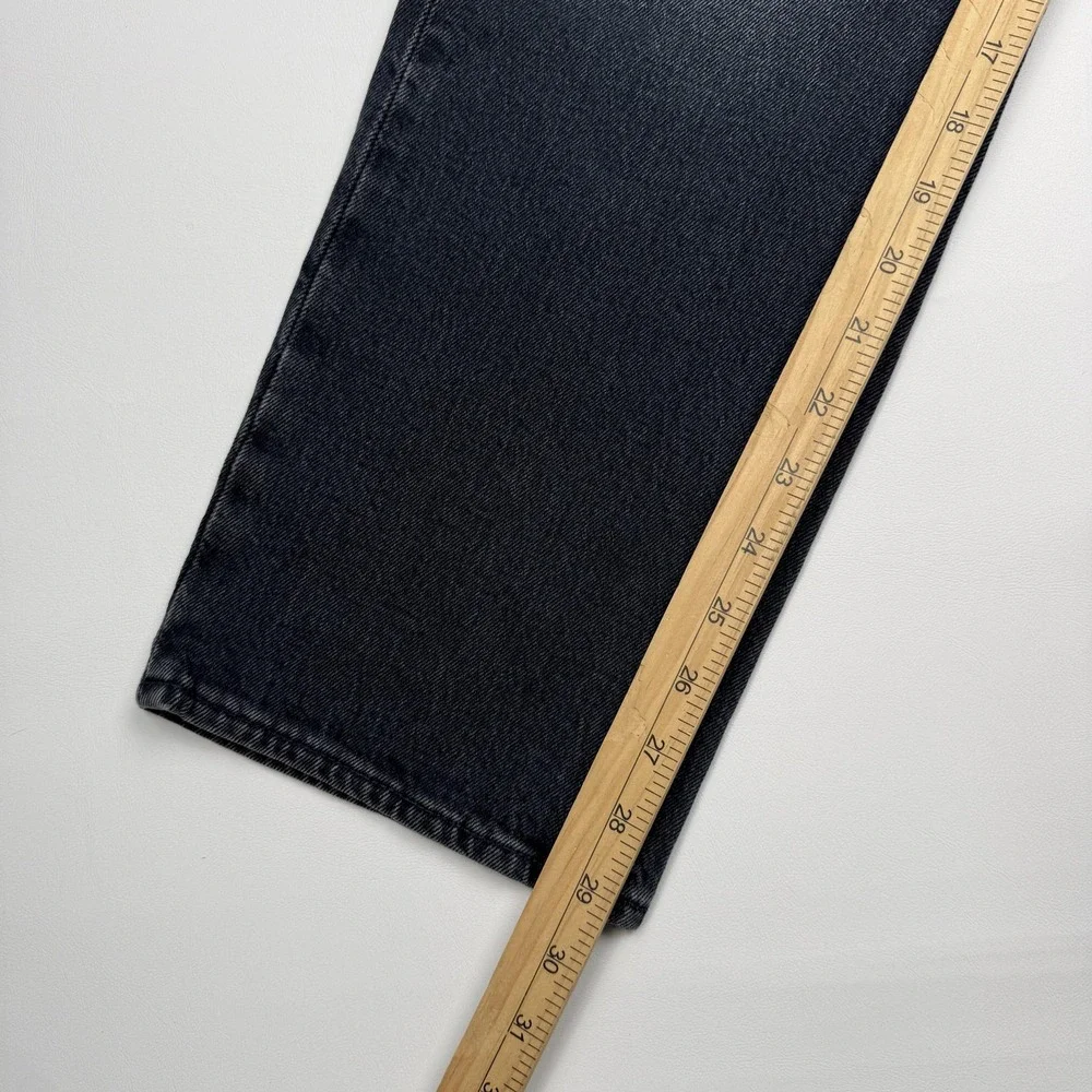 Levis Premium 501 Jeans Mens 32x30 Blue Straight Leg Button Fly Stretch Denim